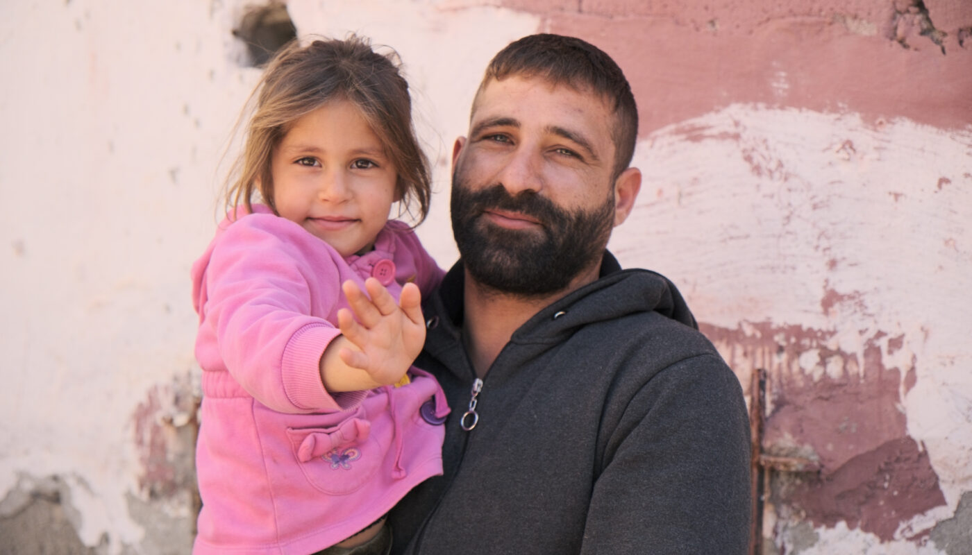 “I have two girls and a boy, and my wife is pregnant with a boy. As for the future, I hope for a better future for them. No father desires anything other than the best for his children.”

Tawfiq Bassam Al-Dekhan, a Syrian earthquake survivor and a father of three, explains that after the earthquakes, ensuring that his children attend school has become challenging. He emphasizes the importance of educating their children and striving for a better future for them. ; Tawfiq Bassam Al-Dekhan arrived in Türkiye 11 years ago from Syria and currently resides in Hatay, one of the most affected provinces by the earthquakes. Following the disaster, Al-Dekhan and his family lost everything they had and moved into a camp area.