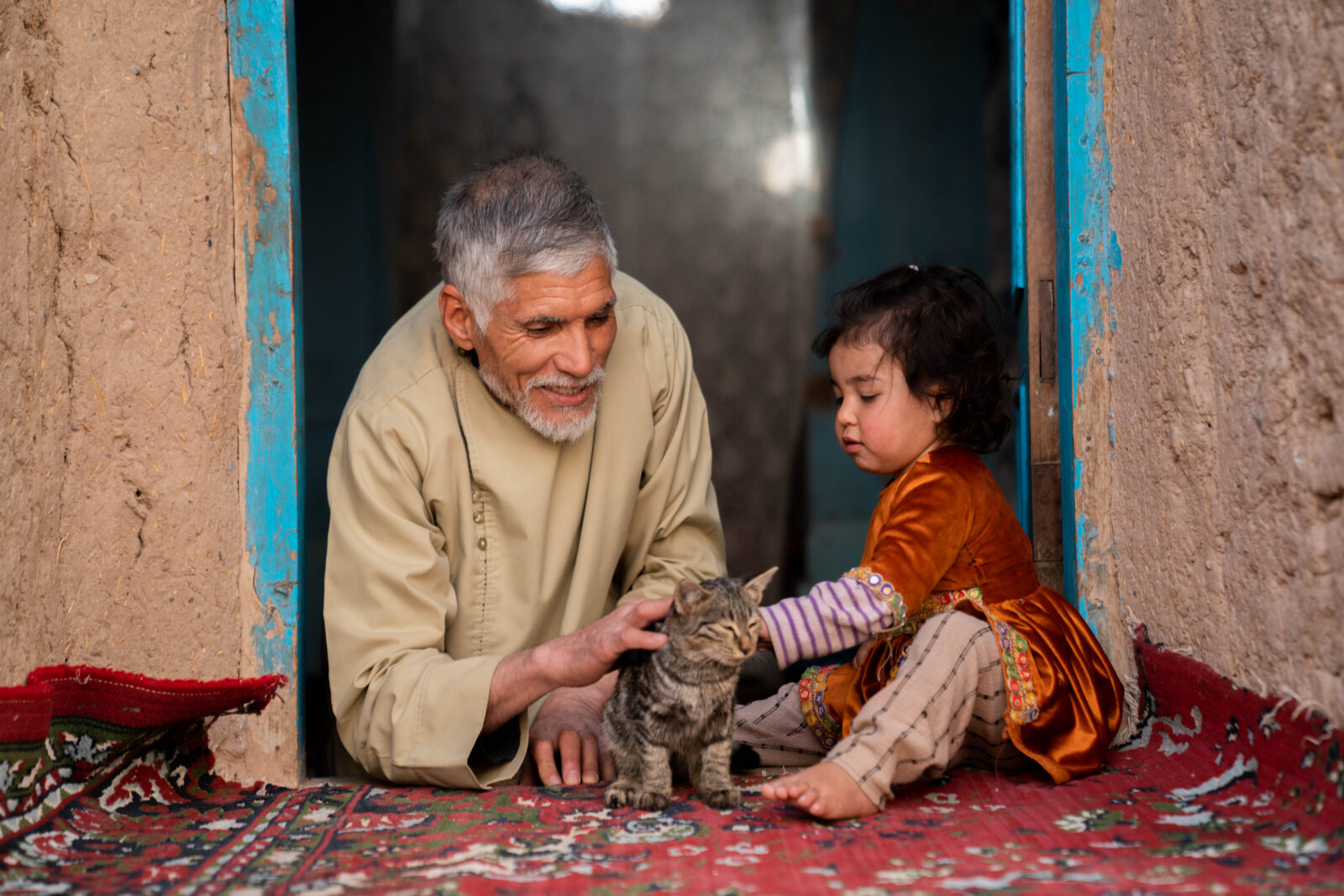 Ghulam Sakhi, a skilled glassblower, finds himself in a challenging situation as one of the rare artisans in his province of Herat. His livelihood has been further jeopardized by the recent earthquake, which not only damaged his home but also left his workshop partially in ruins. The combination of economic hardships and the earthquake's impact has made his craft even more difficult to sustain.

UNHCR, with partner ARAA, provide crucial assistance to 150 families residing in the peaceful village of Said Abad Guzara District, Herat Province, on November 2nd. 
It was the first outside assistance families have received since a series of powerful earthquakes hit Herat province from October 7, devastating homes and lives.

The items distributed, including tarpaulins, blankets, hygiene kits, buckets, solar lamps, and gas cylinders. Families have damaged homes due to the earthquakes and are scared of further aftershocks. Most families are still sleeping outside with temperatures falling sharply at night as winter gets closer. ; Global All